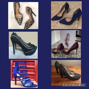 BEAUTIFUL BUNDLE OF 6 JESSICA SIMPSON HEELS
BOGO! (Read description)